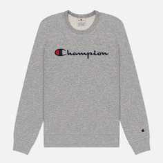 Мужская толстовка Champion Big Logo Fleece Crew Neck