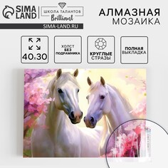 Алмазная мозаика с полным заполнением на холсте Школа талантов