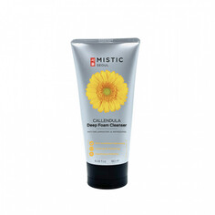 СHAMOMILE Deep Foam Cleanser Глубокоочищающая пенка для умывания с экстрактом календулы и ромашки 180мл Mistic