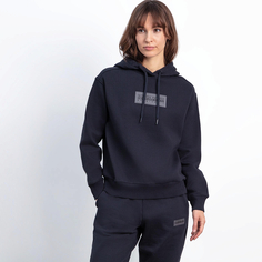 Женская худи Толстовка B-BOX LOGO H W BLACK 041 Napapijri