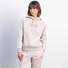 Женская худи Толстовка B-BOX LOGO H W BEIGE SILVR N90 Napapijri