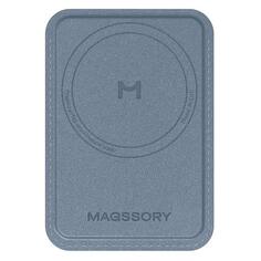 Картхолдер для телефона Magssory Duo Magnetic Kickstand Wallet Magsafe, кобальт Duo Magnetic Kickstand Wallet Magsafe, кобальт