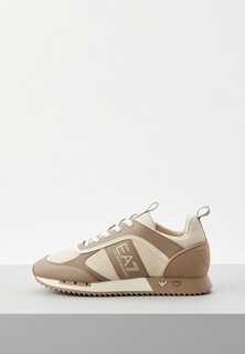 Кроссовки EA7 Black&White Suede