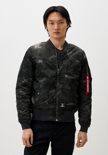 Куртка утепленная и брелок Alpha Industries MA-1 MOD FLIGHT JACKET