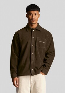 Рубашка Lyle & Scott Embroidered Fleece Overshirt