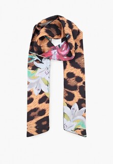 Шарф Artograph с фрагментом картины Александры Сырбу "Леопард с цветами"