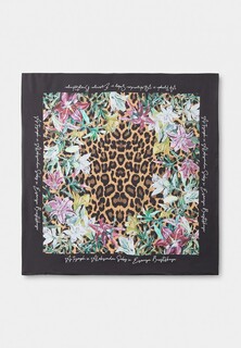 Платок Artograph с фрагментом картины Александры Сырбу "Леопард с цветами"