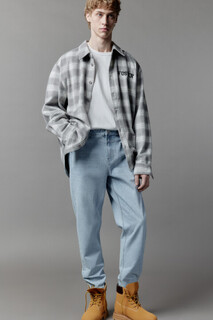 брюки джинсовые мужские Джинсы tapered fit зауженные Befree