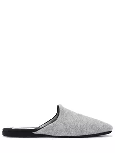 Тапочки из кашемира и замши Masserano Cashmere