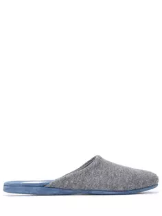 Тапочки из кашемира и замши Masserano Cashmere