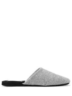 Тапочки из кашемира и замши Masserano Cashmere