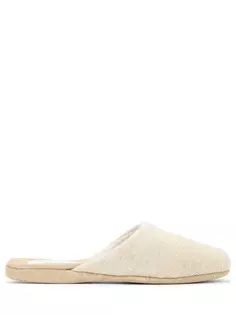 Тапочки из кашемира и замши Masserano Cashmere