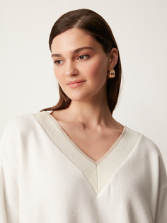 Джемпер с контрастной отделкой M(46) Lalis