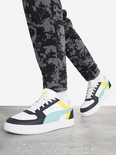 Кеды для мальчиков PUMA Caven 2.0 Block Jr, Белый