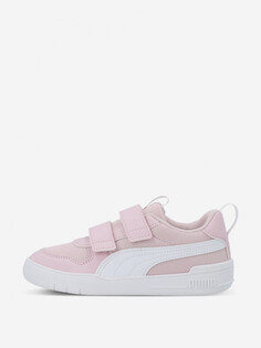 Кроссовки для девочек PUMA Multiflex Mesh V Ps, Розовый