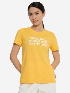Футболка женская Outventure, Желтый