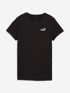 Футболка женская PUMA Ess Small No. 1 Logo, Черный