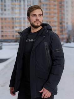 Пуховик мужской Athlex, Черный
