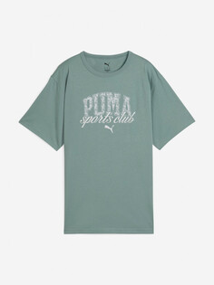 Футболка женская PUMA Class, Зеленый