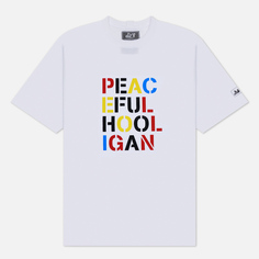 Мужская футболка Peaceful Hooligan Stencil Happy Monday