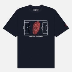 Мужская футболка Peaceful Hooligan Pitch Football