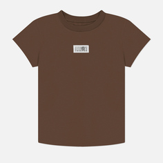 Женская футболка Maison Margiela MM6 Birka Logo Numbers