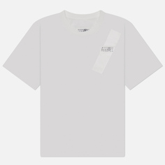 Женская футболка Maison Margiela MM6 Shine Stripe Logo Numbers