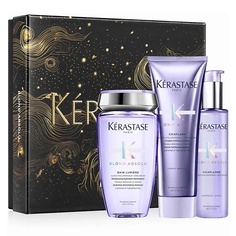 Набор для ухода за волосами KERASTASE Набор Blond Absolu: Шампунь + Кондиционер + Сыворотка для волос