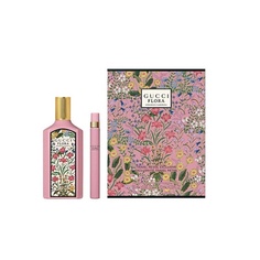 Набор парфюмерии GUCCI Парфюмерная вода Flora Gorgeous Gardenia +Флакон в дорожной версии
