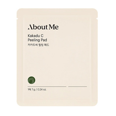 Диски для снятия макияжа ABOUT ME Диск для лица очищающий с витамином С и экстрактом сливы Kakadu C Peeling Pad