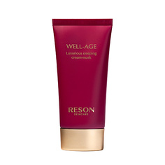 Маска для лица RESON Ночная крем-маска для лица для зрелой кожи WELL-AGE