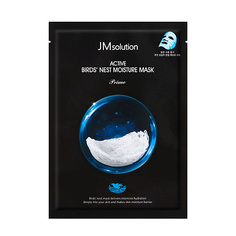 JM SOLUTION Маска для лица увлажняющая с экстрактом ласточкиного гнезда Prime Active Birds Nest Moisture Mask