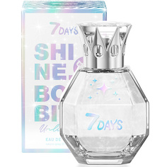 Туалетная вода 7DAYS Духи с шиммером и мерцанием цитрусовые SHINE, BOMBITA! UNLIMITED 50.0