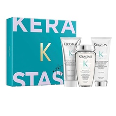 Набор для ухода за волосами KERASTASE Набор Symbiose: Пилинг для кожи головы + Шампунь + Кондиционер