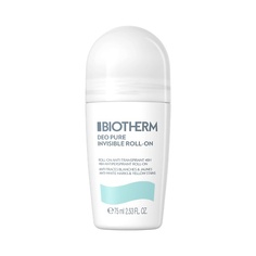 Дезодорант-ролик BIOTHERM Невидимый стойкий шариковый антиперспирант Deo Pure Invisible 75.0