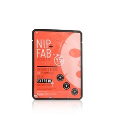 NIP&FAB Маска для лица с экстрактом красной смолы Hydrate Dragons Blood Fix Plumping Mask Extreme Nip+Fab