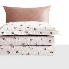 Комплект постельного белья ARYA HOME COLLECTION Постельное белье Alamode Сатин 200x220 Scarlet