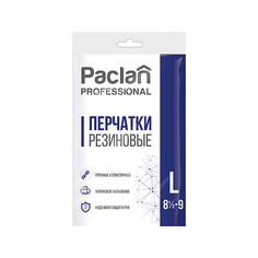 Перчатки для уборки PACLAN Professional Перчатки латексные, хозяйственно-бытового назначения