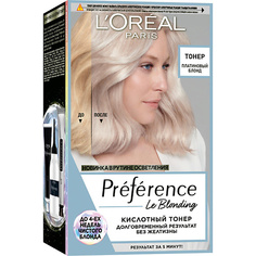 Краска для волос LORÉAL PARIS Тонер кислотный Preference LOreal