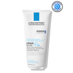 Бальзам для тела LA ROCHE-POSAY Lipikar AP+M Липидовосполняющий увлажняющий бальзам для лица и тела тройного действия для детей и взрослых, с ниацинамидом, маслом карите (ши)