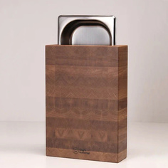 Доска разделочная DADS MATERIAL DAD`S MATERIAL Разделочная доска с торцевым выдвижным контейнером размер M