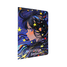 GATTO ROSSO Блокнот А5 в линию Звёздный Notebook Мечты