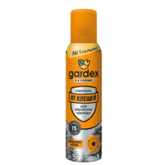 Спрей от комаров GARDEX Extreme Аэрозоль от клещей 150.0