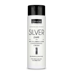 Кондиционер для волос LORVENN HAIR PROFESSIONALS Нейтрализующий крем-кондиционер SILVER PURE ANTI-YELLOWING 300.0