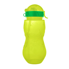 Бутылка WOWBOTTLES Бутылочка для напитков с трубочкой "Сочные фрукты" 400 мл