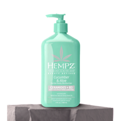 HEMPZ Молочко для тела с церамидами Огурец и Алое /Beauty Actives Cucumber & Aloe Moisturizer 500.0