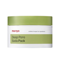 Маска для лица MA:NYO Deep Pore Soda Pack Крем-маска с содой и глиной для глубокого очищения пор