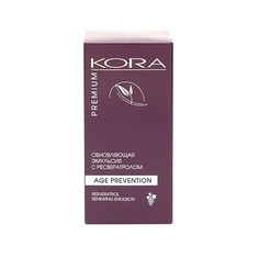 Эмульсия для лица KORA Обновляющая эмульсия с ресвератролом 50 КОРА