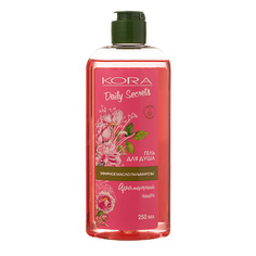 KORA Daily Secrets Гель для душа Ароматный пион 250.0 КОРА
