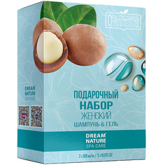 Шампунь для волос DREAM NATURE Подарочный набор для женщин Dream Nature SPA&Care Шампунь и гель для душа 2х500 мл
